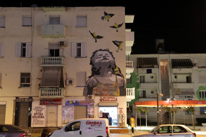 Mural in Vlorës