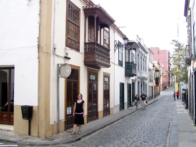 Gasse in Santa Cruz