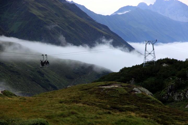 Der Koch kommt zur Arbeit