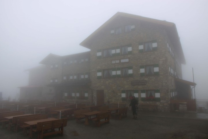 Dresdnerh&uuml;tte im Nebel