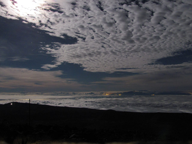 Mond &uuml;ber Gran Canaria