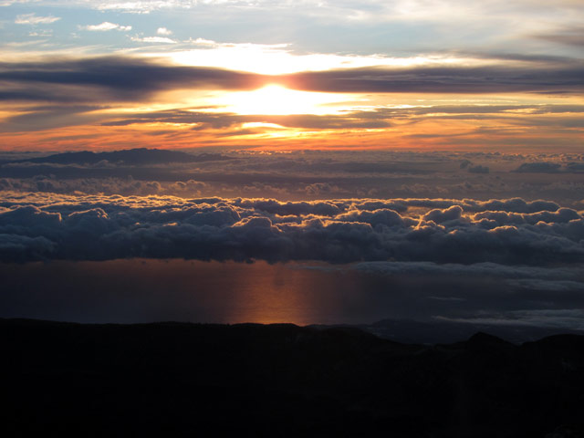 &Uuml;ber den Wolken