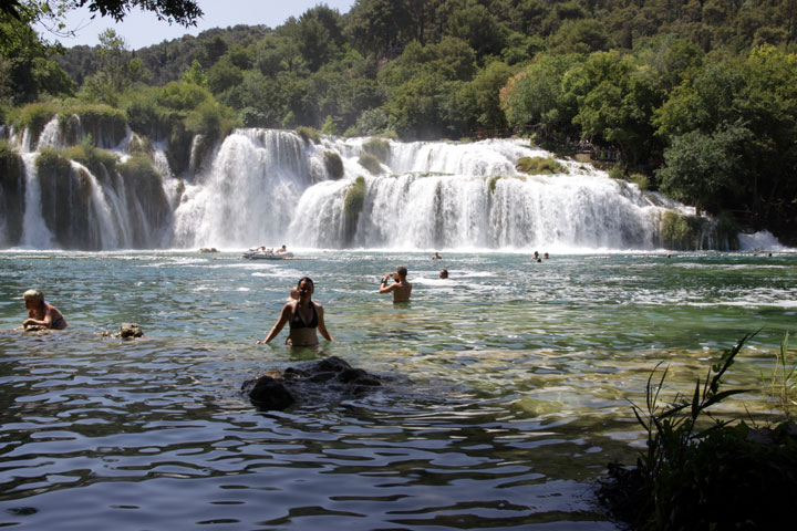 Endlich auch im Wasser
