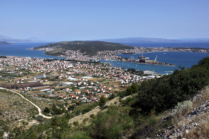 Blick auf Trogir