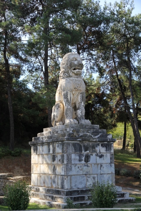 L&ouml;we in Amphipolis 
