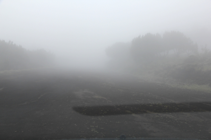 Null Sicht am Malpaso