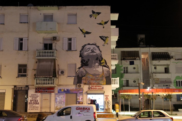 Mural in Vlor&euml;s