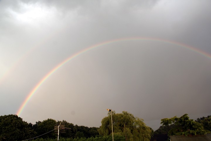 Regenbogen in Blidworth