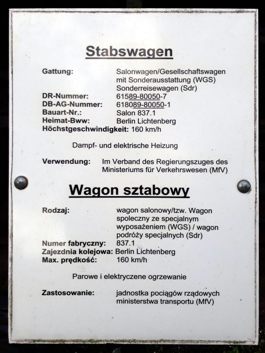 Regierungszug der DDR