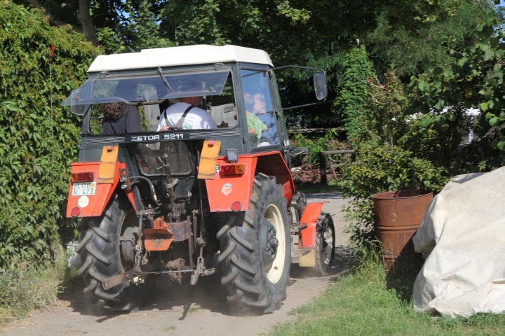Traktor fahren