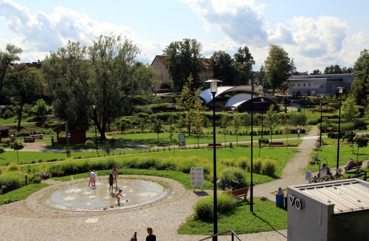 Park in Lidzbark Warmi&nacute;ski