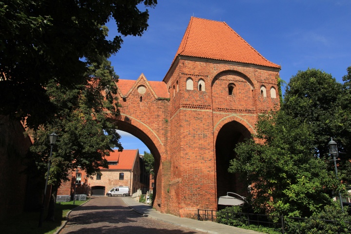 Stadttor in Toru&nacute;