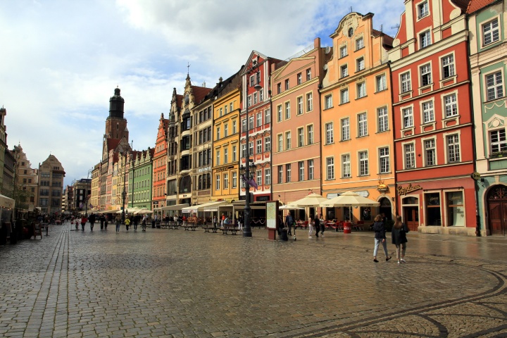 Altstadt in Wroc&lstrok;aw