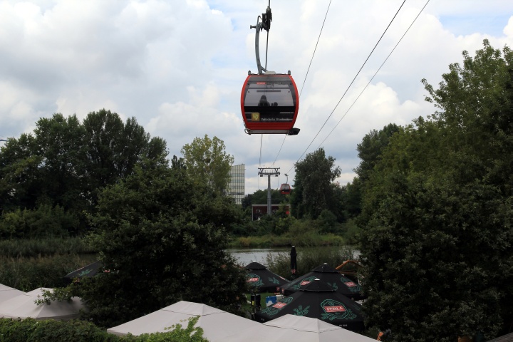 Seilbahn &uuml;ber die Oder