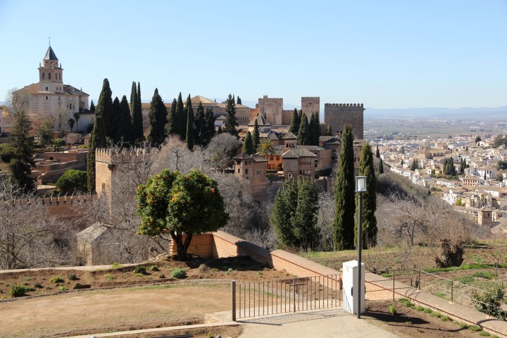 Blick vom Teatro de Generalife