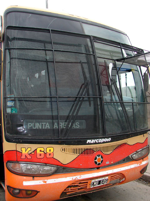 Bus nach Punta Arenas