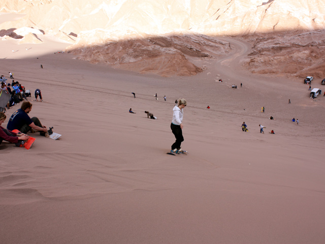 Sandboarding