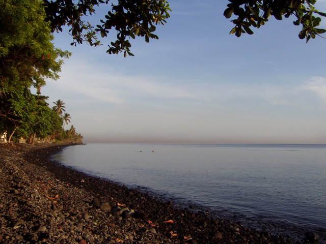 Strand in Tulamben