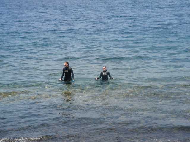 Zur&uuml;ck vom Schnorcheln