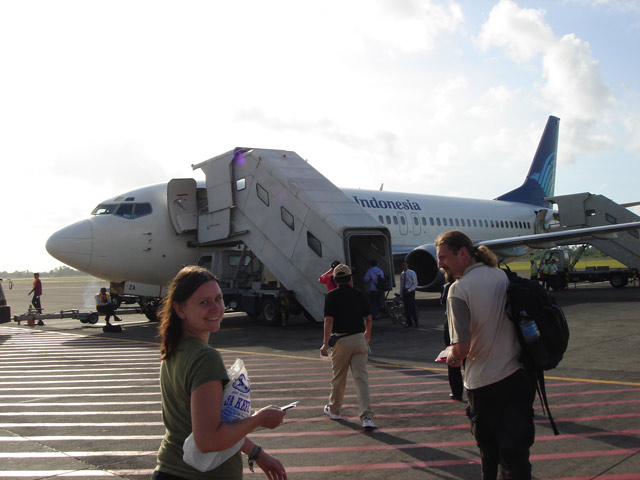 Flug nach Jogja /Java