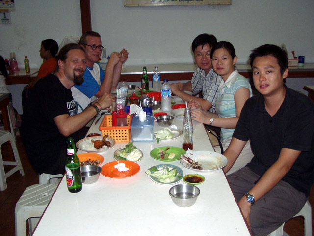 Essen mit Gaby und Marco