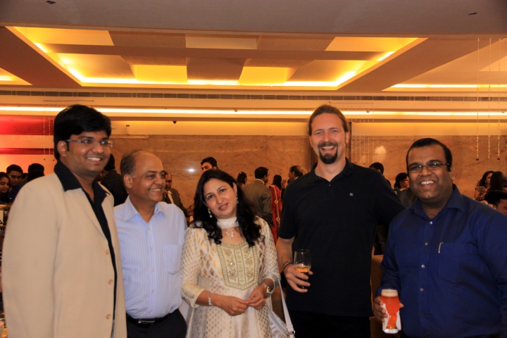 mit unseren Gastgebern