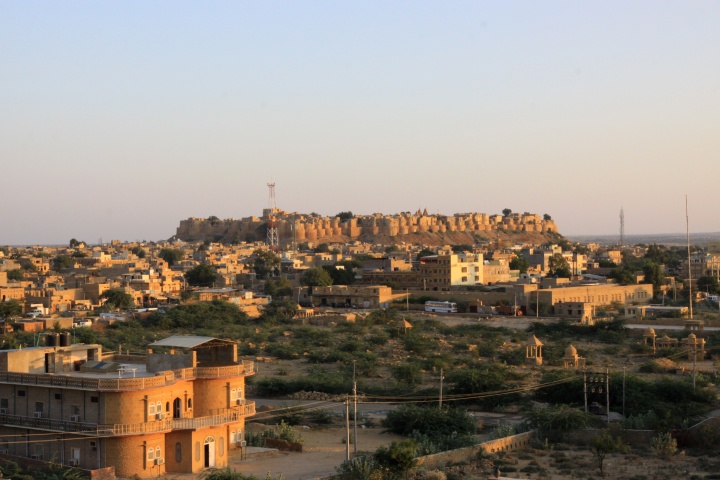 Blick auf Jaisalmer