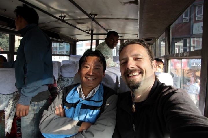 Mein Guide T.B. und ich