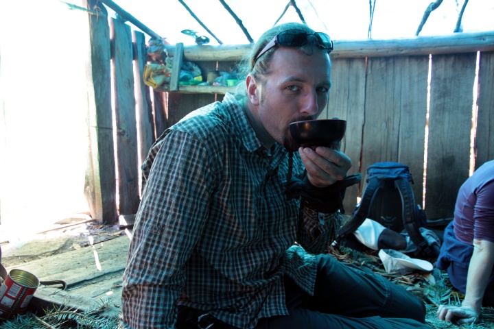 Hei&szlig;e Yak-Milch