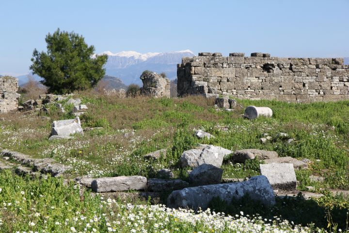 Aspendos Ruinen