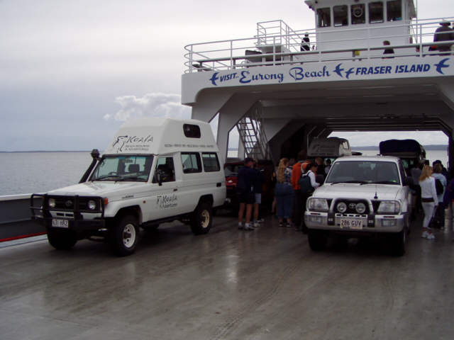 Fraser Island F&auml;hre