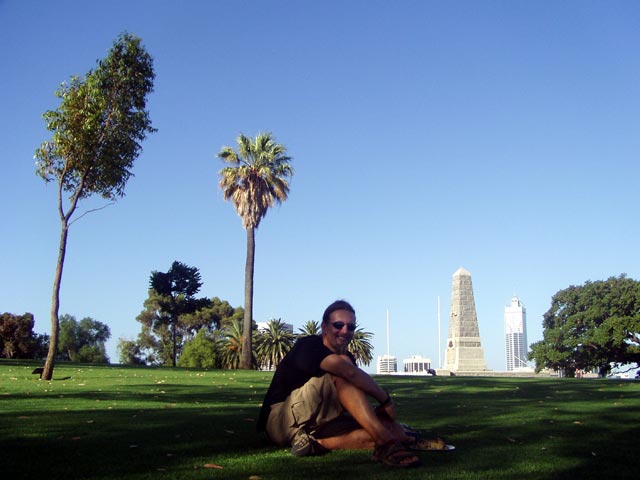 Stollen-Picknick im Kings Park