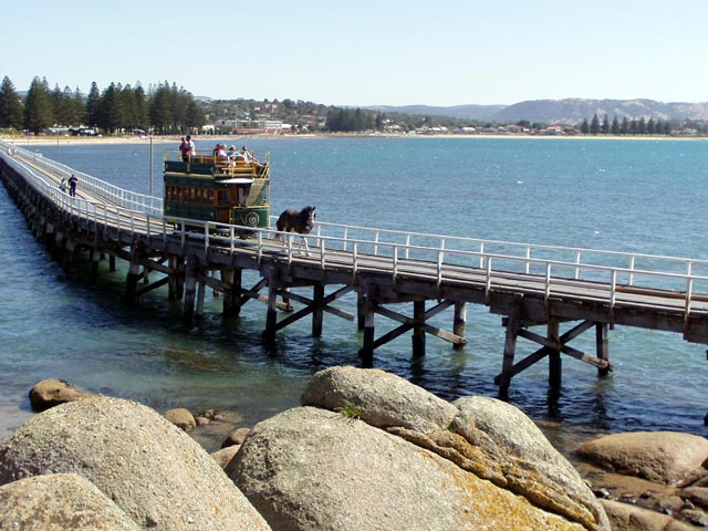 Granite Island Pferdetram