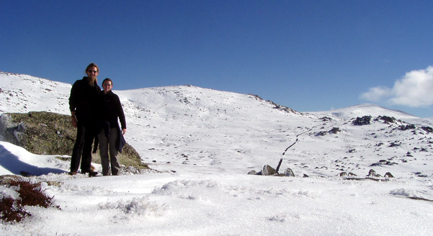 Aufstieg zum Mt. Kosciuszko
