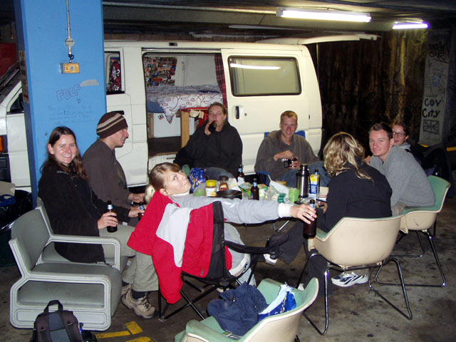 Endlich unsere Runde Bier