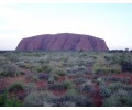 [Uluru bei Regen]