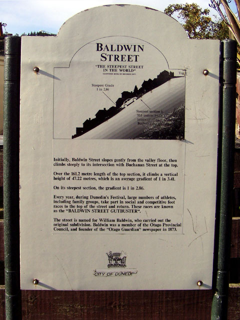 Baldwin Street Dunedin