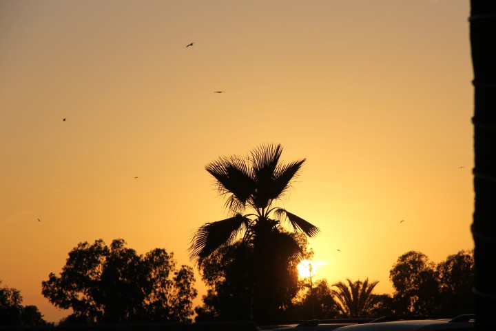 Abendsonne in Agadir
