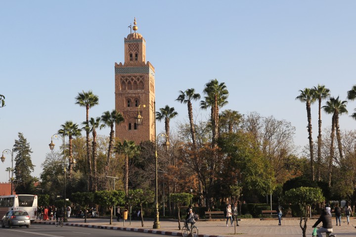 An der Koutoubia-Moschee