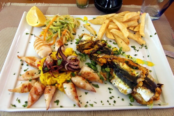 Vegetarier im Urlaubsmodus