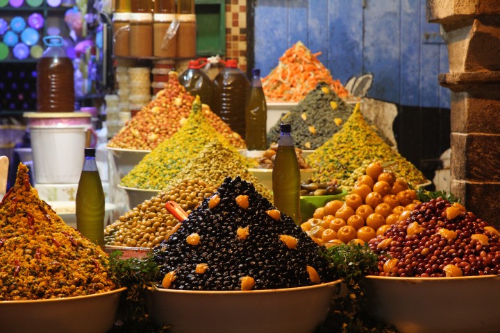 Oliven in allen Varianten