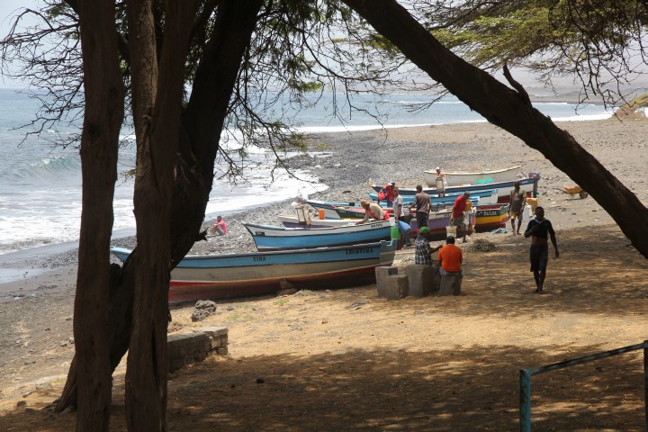 Fischer in Porto Novo