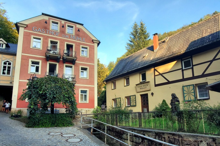 Etappenziel Schmilka