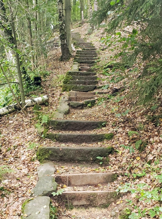 Aufstieg nach Sch&ouml;na (Etappe 6)