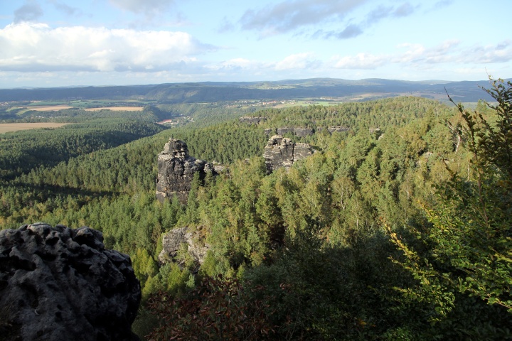 Aussicht vom Papststein