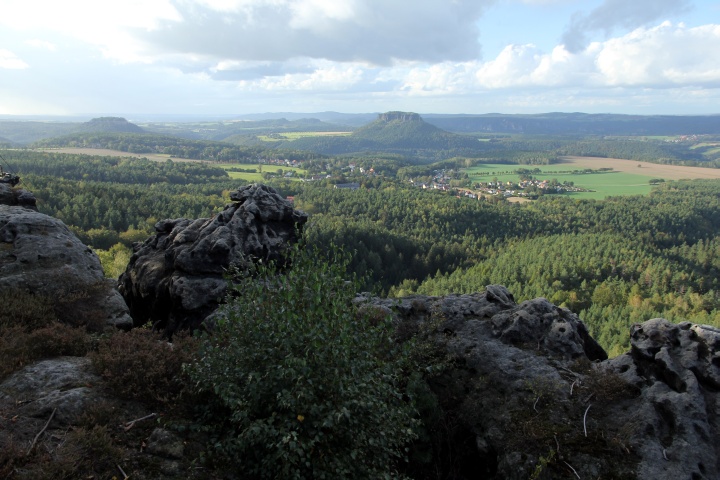 Aussicht vom Papststein